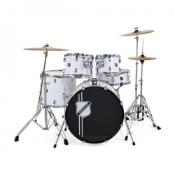 MILLENIUM FOCUS 22 DRUM BUNDLE WHITE