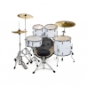 MILLENIUM FOCUS 22 DRUM BUNDLE WHITE