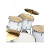 MILLENIUM FOCUS 22 DRUM BUNDLE WHITE