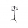 TH MUSIC STAND ALUMINIUM BK