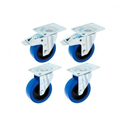 MILLENIUM BLUE WHEEL BUNDLE 100 MM