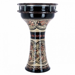 TH 7" Engraved Copper Darabuka