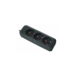 Brennenstuhl Eco-L 3 Way Split 1,5m BK