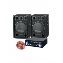McGrey DJ Karaoke Set Mixer + Boxe -2000 1200W