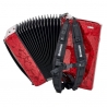 Hohner Bravo III 72 Red silent key