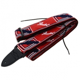 Fender Monogramm Strap RWB