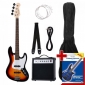 Rocktile Groovers Pack JB E-Bass Set Sunburst