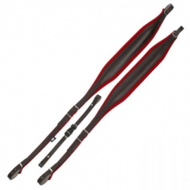 Alpenklang Accordion Straps Standard Red/Brown For 96/120