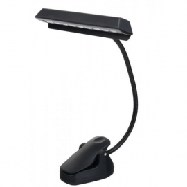 Showlite LED music stand light with 9 LEDs black