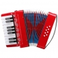 Classic Cantabile Bambino children's accordion, red