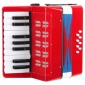 Classic Cantabile Bambino children's accordion, red