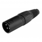 Pronomic connector set XLR-Female/Male 2x10