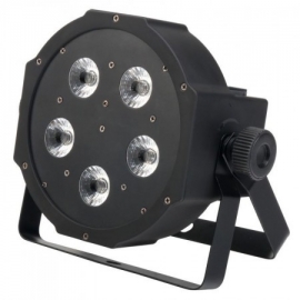 Showlite FLP-5x8W flatline panel LED spotlight RGB