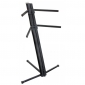 Classic Cantabile KS-100 Double Keyboard Stand Black
