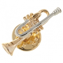 Art of Music Pin Trumpet