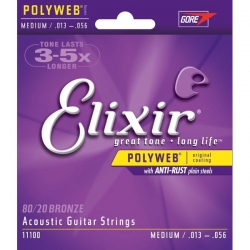 Elixir Polyweb Medium Acoustic