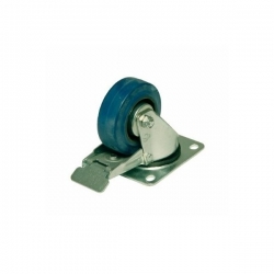 PENN ELCOM W0985/100 Blue Wheel 100 mm cu frana
