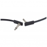 Rockboard Flat Patch Cable, Black 60cm