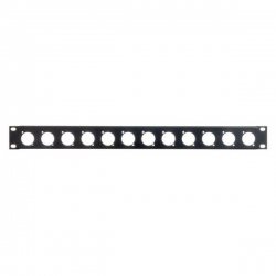 Adam Hall 872215 U-shaped Rack Panel 1U
