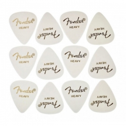 Fender Classic Celluloid Pick White H