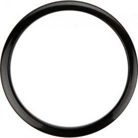 Bass Drum O's 6" Black round HBL6