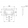 Adam Hall 8708 Dish for D-Type Socket
