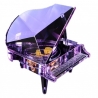 CRYSTAL PIANO MUSICBOX PURPLE
