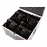 THON CASE 4X LED PAR 56 SHORT