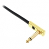 ROCKBOARD FLAT PATCH CABLE GOLD 20 CM