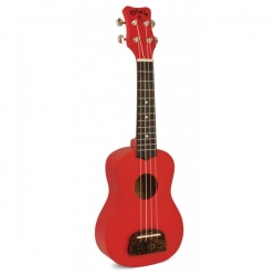 KOHALA KT-SRD TIKI UKE RED SOPRANO UKULELE