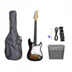 FLAME PRO EGS 111 10S SB E- GUITAR SET