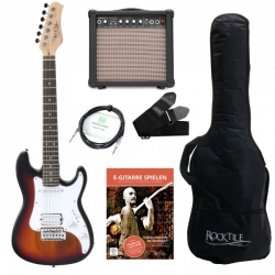 ROCKTILE SPHERE JUNIOR E-GUITAR 3/4 SUNBURST SET