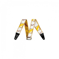 FENDER WEIGHLESS 2" MONOGRAM STRAP WBY