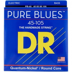 DR STRINGS PURE BLUES BASS MEDIUM 45-105