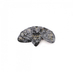 FENDER CALIFORNIA SET 12 PICKS BLACK MOTO