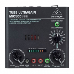 BEHRINGER MIC500USB TUBE ULTRAGAIN