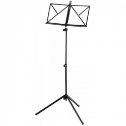 MCGREY 100/2 B MUSIC STAND, BLACK