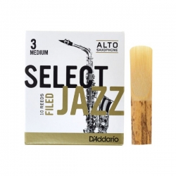 DADDARIO SELECT JAZZ FILED 3M SAX ALTO