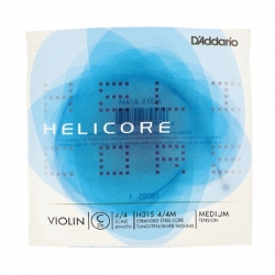 DADDARIO HELICORE VIOLIN C 4/4 MEDIUM