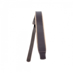 HARLEY BENTON GUITAR STRAP PADDED BROWN