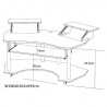 MILLENIUM SD-180 B STUDIODESK