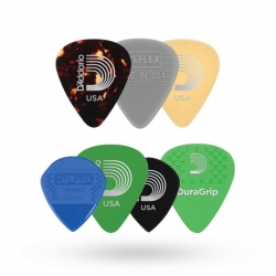 DADDARIO 1XVP4-5 ASSORTED GUITAR PICK 7 MEDIUM