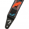 FENDER NEON STRAP BLUE/ORANGE