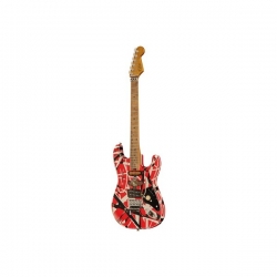 EVH FRANKIE STRIPED MN RELIC R/W/B