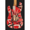 EVH FRANKIE STRIPED MN RELIC R/W/B