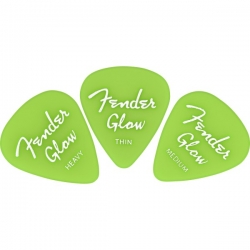 FENDER 351 GITD PICKS SET 12